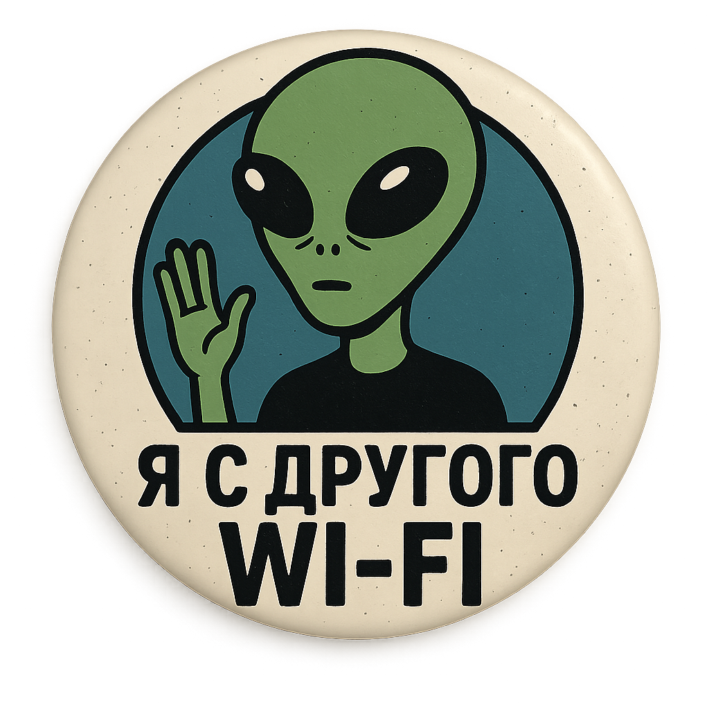 Я с другого вайфай